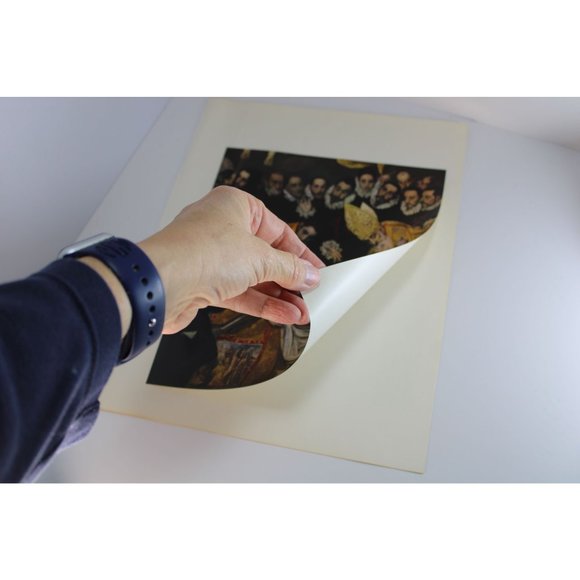 El Greco Print Burial of Count Orgaz vintage 54898 - Picture 3 of 5